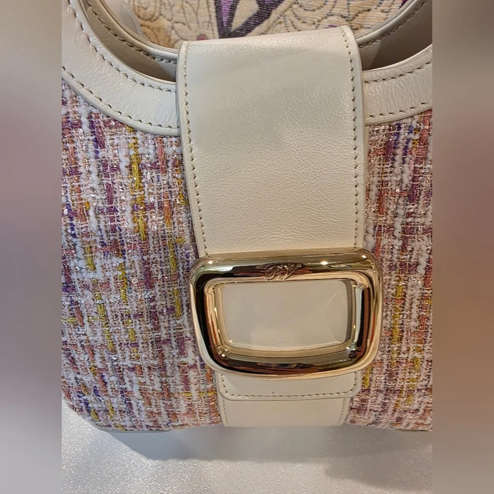 NWT Roger Vivier Choc Mini Shopping Bag